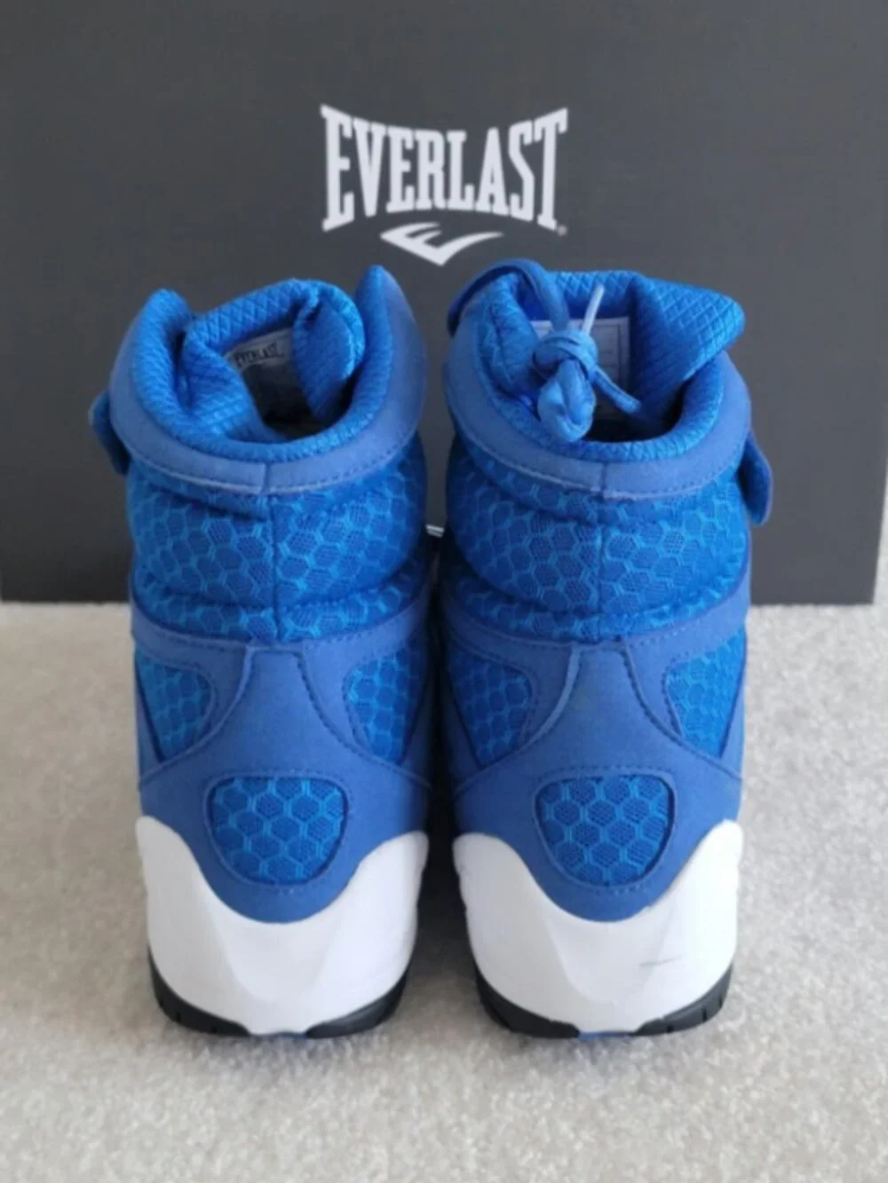 Everlast Elite Boxing Shoes - Size 6, Blue